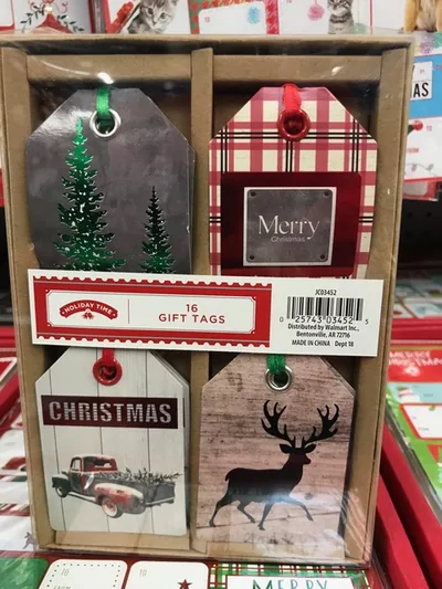 Gift tags