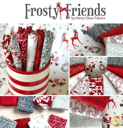 Frosty Friends fabric