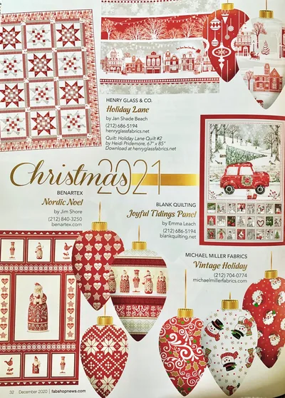 Holiday Lane fabric